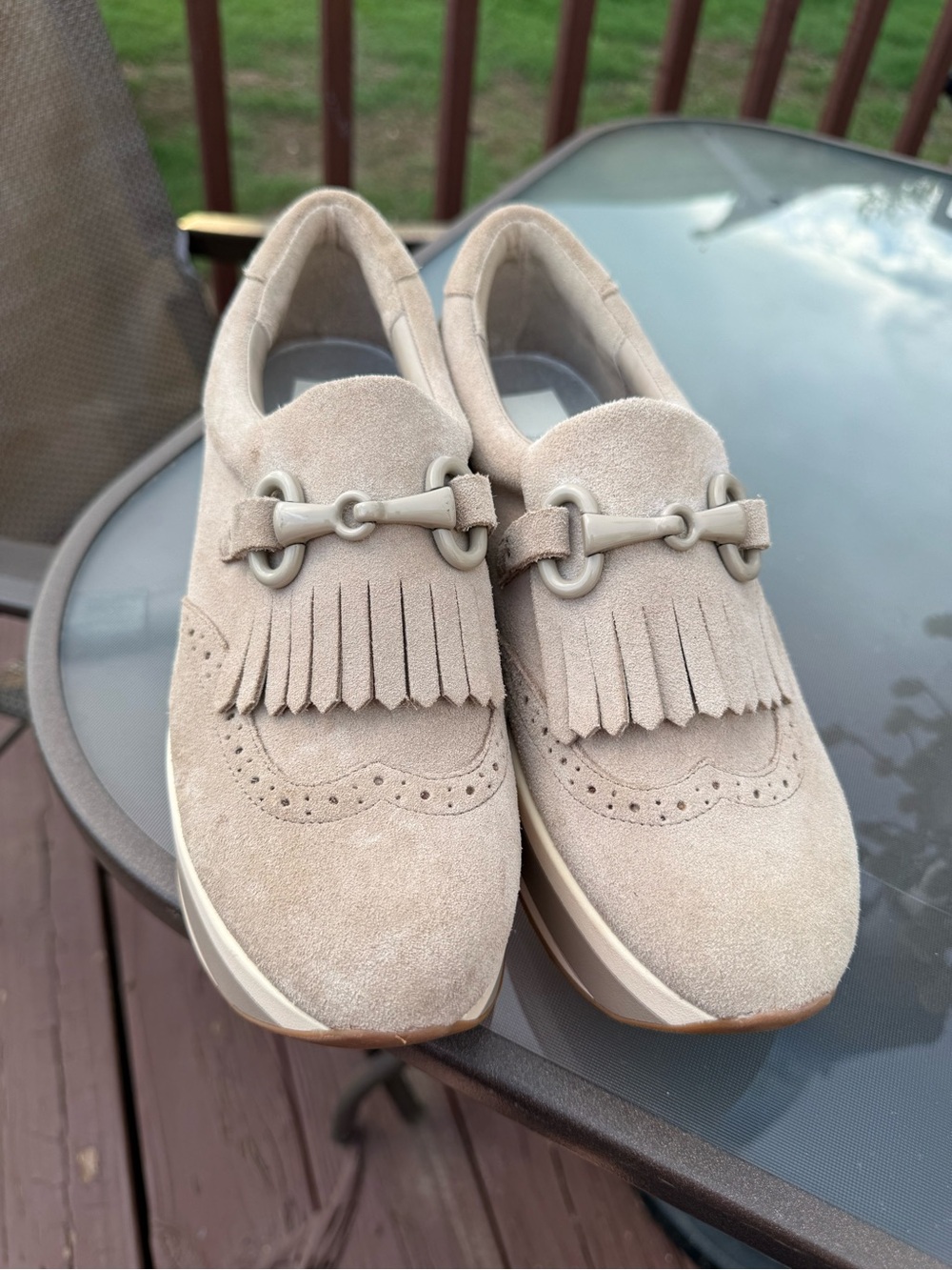 Dolce Vita Jhax Platform Toffee Suede Sneaker - Picture 2 of 8